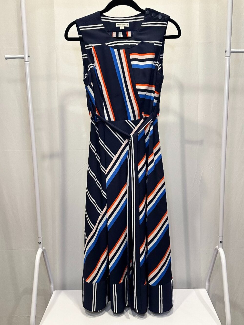 WHISTLES MULTI STRIPE DRESS